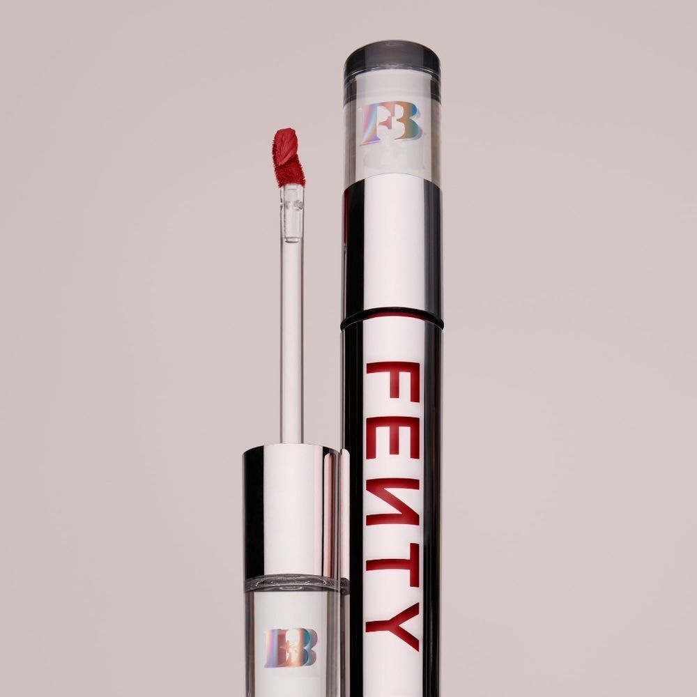 FENTY liquid lipstick in H.B.I.C. - Garnet Red - Picture 3 of 15
